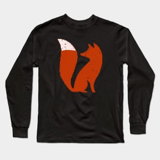 Red Fox Long Sleeve T-Shirt